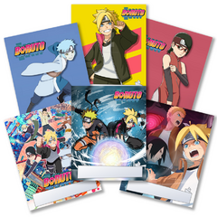 CARATULAS BORUTO x6 UNIDADES