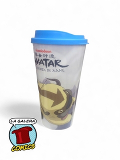 VASO CON TAPA AVATAR LA LEYENDA DE AANG - comprar online