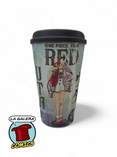 VASO CON TAPA UTA - ONE PIECE