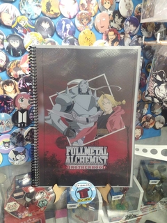 CUADERNO A4 FULLMETAL ALCHEMIST