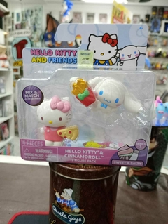 HELLO KITTY & CINNAMOROLL - PACK DE DOS FIGURAS HELLO KITTY & FRIENDS - comprar online