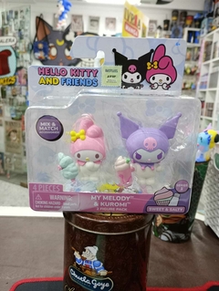 MY MELODY & KUROMI - PACK DE DOS FIGURAS HELLO KITTY & FRIENDS