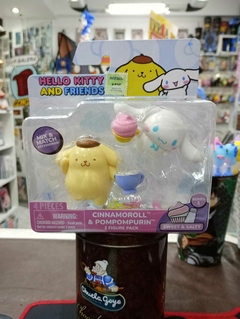 CINNAMOROLL & POMPOMPURIN - PACK DE DOS FIGURAS HELLO KITTY & FRIENDS - comprar online