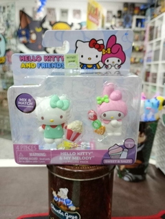 HELLO KITTY & MY MELODY - PACK DE DOS FIGURAS HELLO KITTY & FRIENDS - comprar online