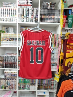 CAMISETA BASKET HANAMICHI SAKURAGI #10 - SLAM DUNK