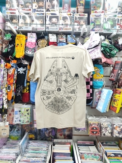 REMERA HALCON MILENARIO (DOBLE ESTAMPA) - STAR WARS