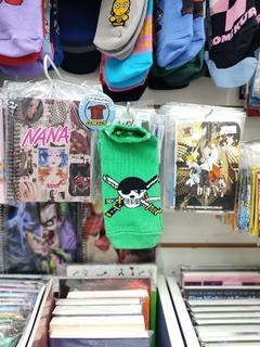 MEDIAS CORTAS CALAVERA ZORO - ONE PIECE