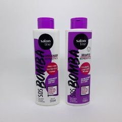 Kit Shampoo e condicionador - S.O.S Bomba - Salon Line - sh300ml - co300ml