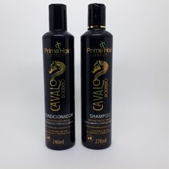 Kit Shampoo e Condicionador - Cavalo Dourado - Prime Hair - sh270ml - co240ml