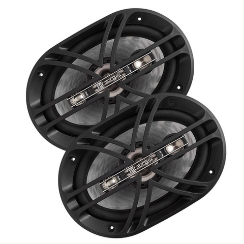 Parlantes 6x9 Pulgadas Rockford Fosgate R 169x3 3 Vias Color Negro