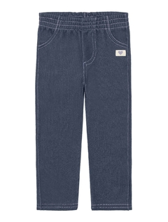 Calça Azul Jeans Escuro 10183 Abrange