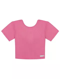 Blusa Cropped Com Detalhe Costas 14736 Abrange - Tinella Kids