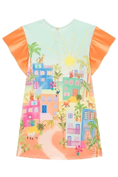 VESTIDO ESTAMPA CIDADE INFANTI - comprar online