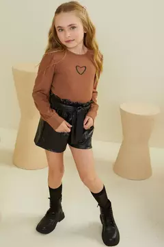 BLUSA EM CANELADO MAUI 71771 INFANTI - Tinella Kids