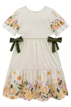 VESTIDO EM COTTON LINHO 72534 INFANTI - loja online