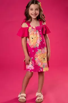 VESTIDO EM COTTON 72549 INFANTI - Tinella Kids