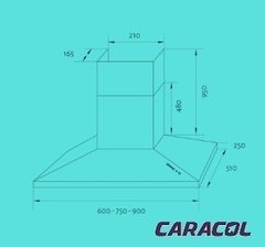 TST CAMPANAS PIRAMIDE ACERO 60CM - TST12060 - comprar online