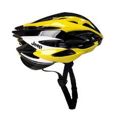 CASCO JEEP AMARILLO Y NEGRO  TALLE M - L