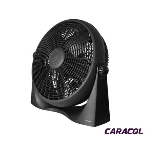 Ventilador de Pie 18 ATMA 65W 3 Velocidades. Control Remoto. Panel Black  Light-(VPA1819E)-96303