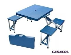 MALETIN MESA Y SILLA PLEGABLE DE CAMPING