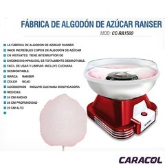 RANSER ELECTRODOMESTICOS CC RA1500 FABRICA DE ALGODÓN - comprar online