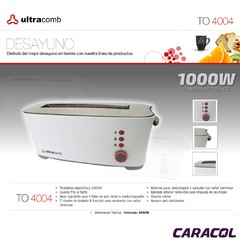 ULTRACOMB TOSTADORA TO 4004 - comprar online