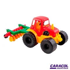 Tractor Agrícola Con Arado Duravit 652 - Caracol Digital
