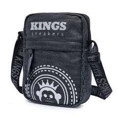 Bolsa Transversal Kings Sneakers Preta - comprar online