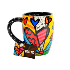 Caneca Romero Britto New Day I Em cerâmica - comprar online
