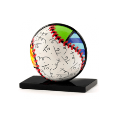 Escultura Romero Britto Bola Baseball Resina - comprar online