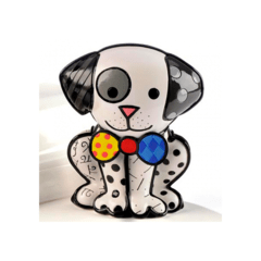 Escultura Romero Britto Cachorro Dalmation Resina - comprar online