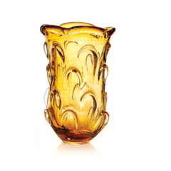 Jogos de Vasos Cristal Murano Bolhas Âmbar São Marcos - comprar online