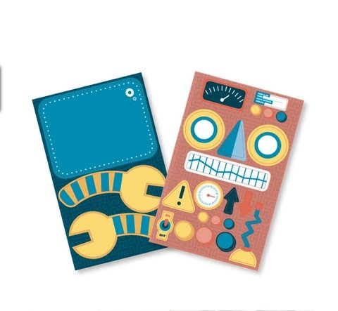 MAXI STICKERS “ROBOT”