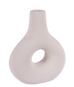 ADORNO MINIMALISTA EM CERAMICA OFF WHITE