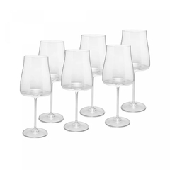 TAÇAS DE VINHO CRISTAL ALEX 600ML - CONJUNTO COM 6