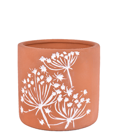 VASO EM TERRACOTA TELHA P - comprar online