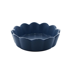 BOWL DE PORCELANA NÓRDICA AZUL ESCURO MATT 15x5CM - UNIDADE