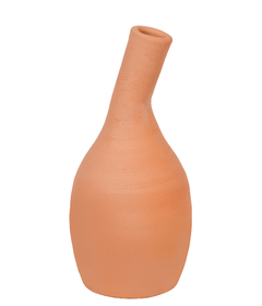 VASO MINIMALISTA EM CERAMICA TERRACOTA - MÉDIO