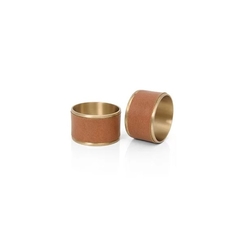 PORTA GUARDANAPO COMPLEMENT GOLD - CONJUNTO COM 2