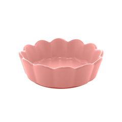 BOWL DE PORCELANA NÓRDICA ROSA ESCURO MATT 15x5CM - UNIDADE