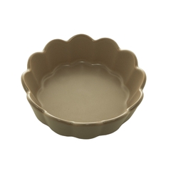 BOWL DE PORCELANA NÓRDICA CINZA MATT 15x5CM - UNIDADE