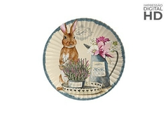 PRATO RASO BUNNY VINTAGE - CONJUNTO COM 2