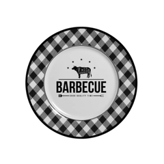 PRATO SOBREMESA BARBECUE 2 - CONJUNTO COM 2