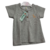 Remera Manga Cortas Gris