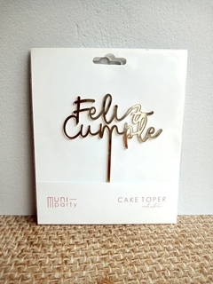Cake Topper Acrilico - comprar online