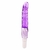 Vibrador Jelly Curvado Macio de Silicone Translucido