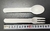 set de cuchara y tenedor plástico x 600 unidades - tienda online