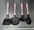 set 4 utensillos de cocina plastico x 20 sets - comprar online