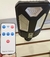 lampara solar de pared con sensor movimiento - comprar online