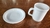 Jarrito café con plato porcelana Ricony x 10 sets - tienda online